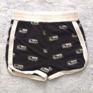 EUC 2T Kate Quinn Little Liam Track Shorts retro games organic cotton slub